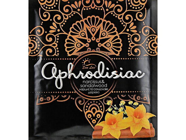 Ароматичне саше Sun Lux Aphrodisiac Нарцис і сандалове дерево (4820194880600) - Фото 1