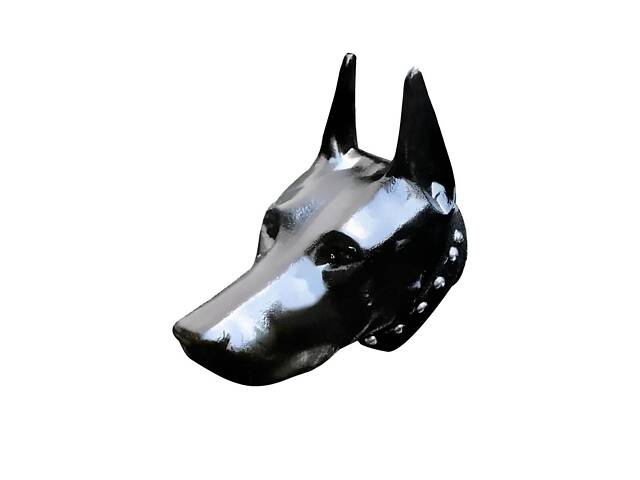 Ароматизатор для автомобіля Доберман RESTEQ чорний — стильний освіжувач повітря та декоративний елемент для салону авто - Фото 2