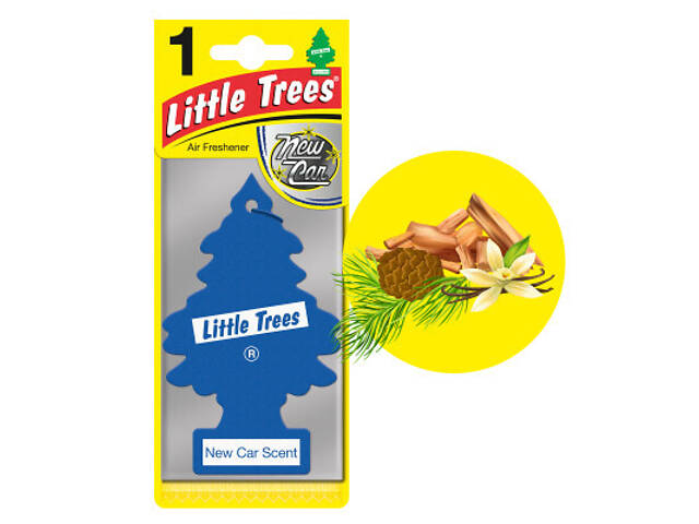 Ароматизатор для автомобіля Little Trees Нова машина (78005) - Фото 3