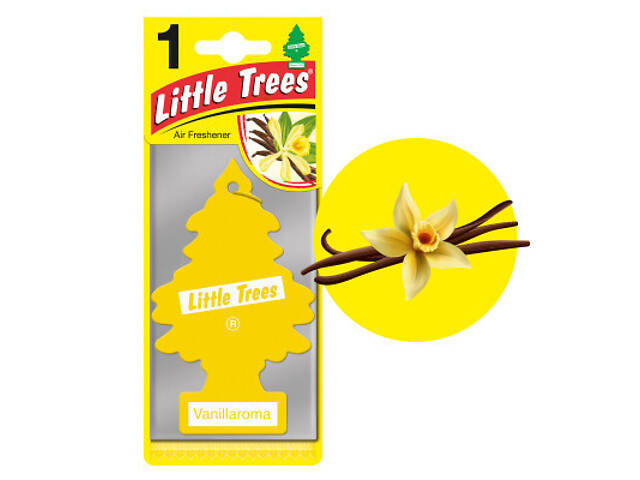 Ароматизатор для автомобіля Little Trees Ваніль (78001) - Фото 3