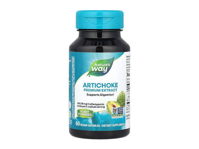 Artichoke Supports Digestion - 60 vcaps - Фото 1