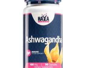 Ашфаганда для спорта Haya Labs Ashwagandha 450 mg 90 Caps