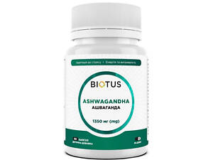 Ашваганда при стрессе Biotus Ashwagandha 60 капс