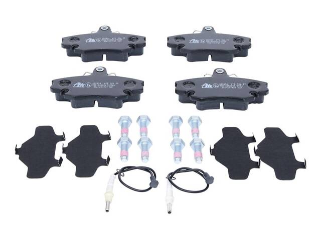 ATE 13.0460-2834.2 Тормозные колодки (передние) Renault Megane I 96-03 (с датчиками) (TRW)