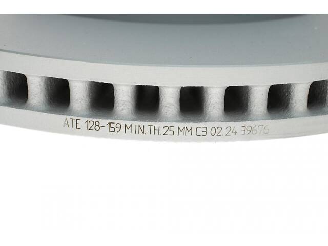 ATE 24.0128-0159.1 Тормозной диск (передний) Toyota Aurion/Camry/ Rav4 2.0-2.2 06- (296x28) (покрытый) (вентилируемый) - Фото 5