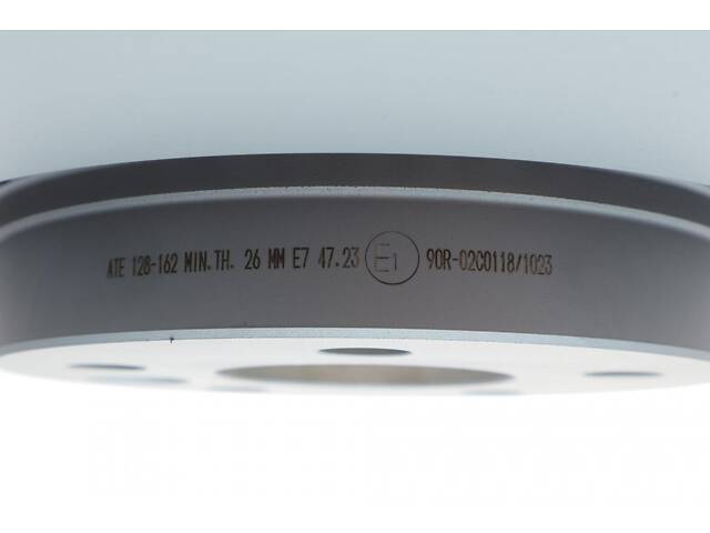 ATE 24.0128-0162.1 Тормозной диск (передний) Ford Galaxy/S-max/ Volvo S80/V60/V70 06- (316x28) (с покр.) (вент.) - Фото 5