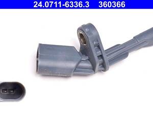 ATE 24.0711-6336.3 Датчик ABS (задній) Audi Q3/Skoda SuperB/VW Golf/Jetta/Passat/Sharan/Touran 06- (R)