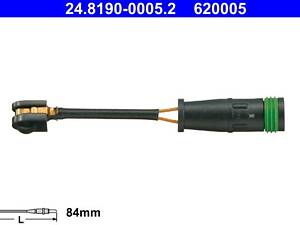 ATE 24.8190-0005.2 Датчик зносу гальмівних колодок (задніх) MB Sprinter/VW Crafter 06- (L=85mm)