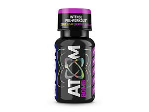 Atom Bomb Pre-Workout Shot (60 ml, berry)