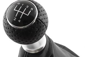 Audi A4 B6 00-04 ручка переключения передач черный + чехол черный S-Line, Код-11720