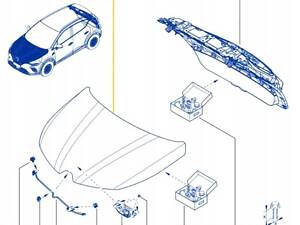 Капот RENAULT CAPTUR II