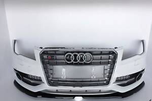 AUDI S7 A7 4G8 10-14 БАМПЕР+ГРИЛЬ+РЕШІТКИ ПЕРЕДНІ