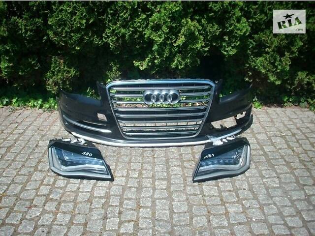 AUDI S8 A8 D4 ФАРИ ПЕРЕДНЬОГО БАМПЕРА FULL LED