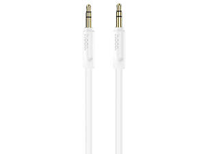 Аудіо кабель Aux Hoco UPA16 (1m) Білий