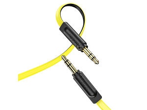 Аудіо кабель Aux Hoco UPA16 (1m) Жовтий