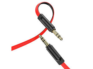 Аудіо кабель Aux Hoco UPA16 (2m) Червоний