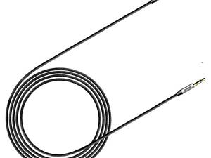 Аудіокабель Baseus Yiven Audio Cable M30 1.5M Silver+Black yL.