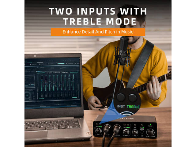 Аудіоінтерфейс Fifine Ampli 3 - Фото 4