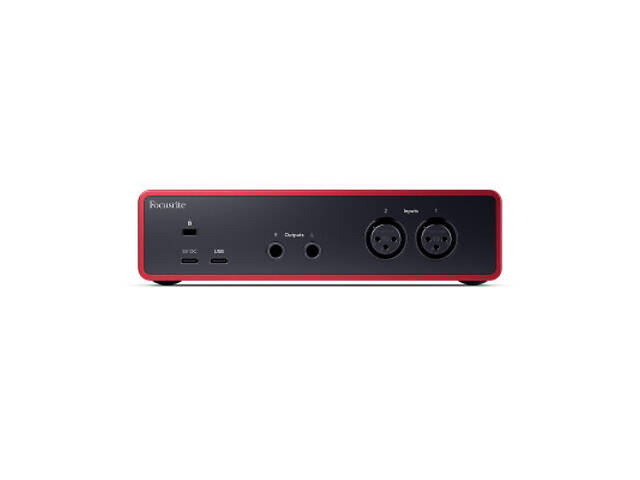 Аудіоінтерфейс Focusrite Scarlett 2i2 4th Gen (234619) - Фото 3