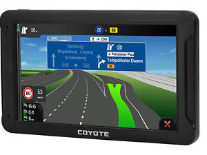 COYOTE 950 DVR EVO Drive PRO 1/16 GPS навигатор видеорегистратор с картами Европы для грузового и легкового авто.