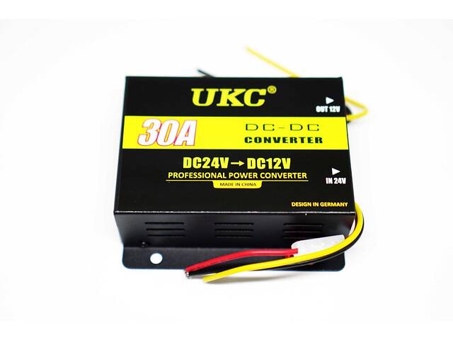 Автоперетворювач 24 В на 12 В 30 A - Фото 5