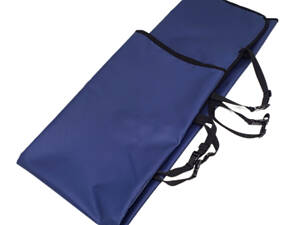 Авточехол на заднее сиденье для собак Гармония синий односторонний