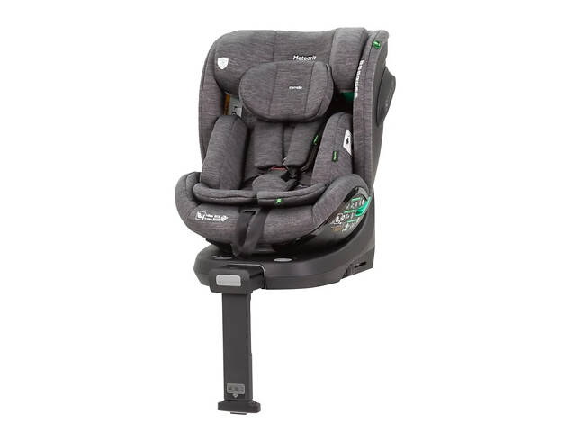 Автокресло CARRELLO Meteorit CRL-16001 Marble Grey i-Size 40-150 см ISOFIX с поворотом и опорной ножкой - Фото 1