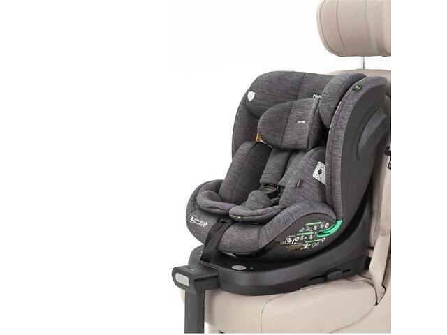 Автокресло CARRELLO Meteorit CRL-16001 Marble Grey i-Size 40-150 см ISOFIX с поворотом и опорной ножкой - Фото 2