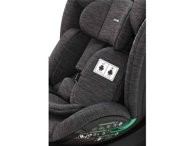 Автокресло CARRELLO Meteorit CRL-16001 Marble Grey i-Size 40-150 см ISOFIX с поворотом и опорной ножкой - Фото 4