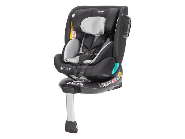 Автокресло CARRELLO Revolt CRL-15805/1 Harbor Grey i-Size 40-150 см ISOFIX с поворотом и опорной ножкой - Фото 1
