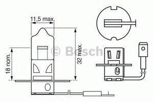 Автолампа (12V 55W H3 PURE LIGHT картон)