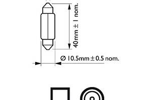 Автолампа 5W