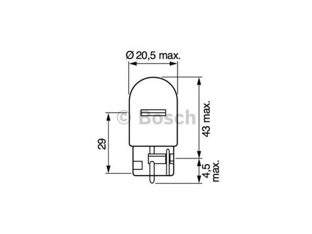 Автолампа Bosch 21W (1 987 302 251) - Фото 5