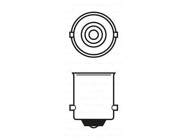 Автолампа Bosch 4W (1 987 302 817) - Фото 6