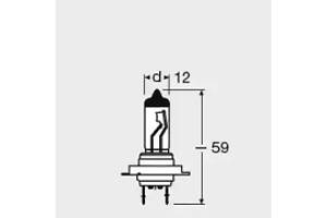 Автолампа галогенова 70W