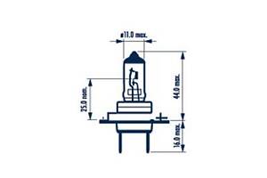 Автолампа H7 55W PX26d RP50+ 12V NARVA 55W PX26d BL