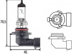 Автолампа HB4 12V 51W P22D HB4 HELLA 8GH005636121 на NISSAN MISTRAL II (R20)