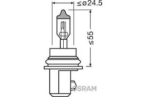 Автолампа HB5 12V 65/55W