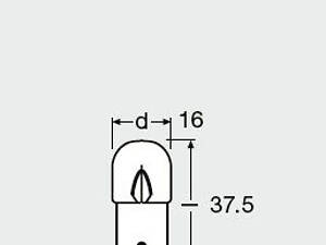 Автолампа Osram (5W 24V BA15D)