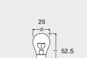 Автолампа P21W 24V 21W