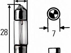 Автолампа SV7-8 12 V 12V3W M12VCP10 HELLA 8GM002094121 на INTERNATIONAL HARV. CM-Series