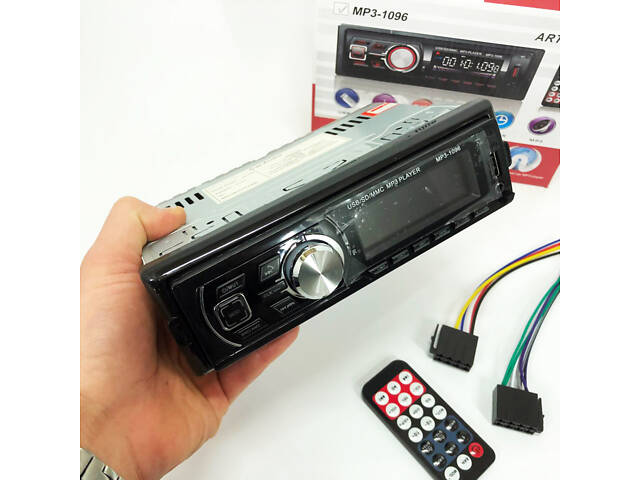Автомагнітола MP3-1096 BT ISO зі знімною панеллю 4х50W, Магнітофон для машини авто автомобіля - Фото 11