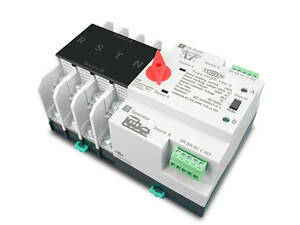 Автомат введення резерву АВР Tomzn TOQ5-125/4 125A трифазний на Din-рейці