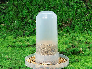 Автоматична бункерна годівниця та поїлка для птахів 350 мл