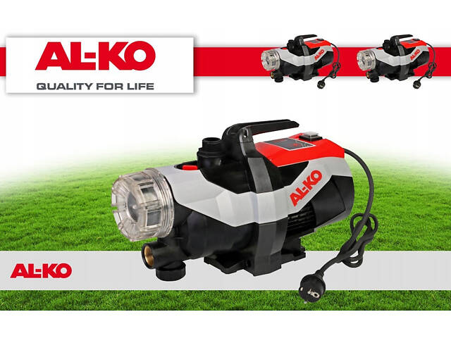 Автоматическая бытовая насосная станция AL-KO HWA 3600 Easy: 850 Вт, 60 л/мин гидрофор - Фото 6