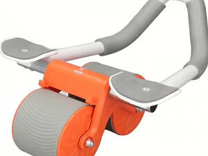 Автоматичний тренажер для живота, коліщатко для живота з подушечкою для пуш-апу