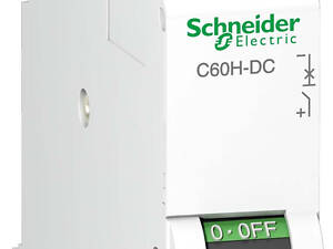 Автоматический выключатель 1P 15A 6kA 'C' [A9N61510] Acti9 C60H-DC Schneider Electric