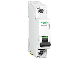 Автоматичний вимикач 1P 2A 6kA 'C' [A9N61502] Acti9 C60H-DC Schneider Electric