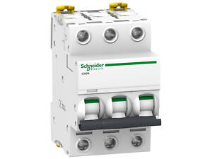 Автоматический выключатель 3P 20A 6kA 'D' [A9F75320] Acti9 iC60N Schneider Electric