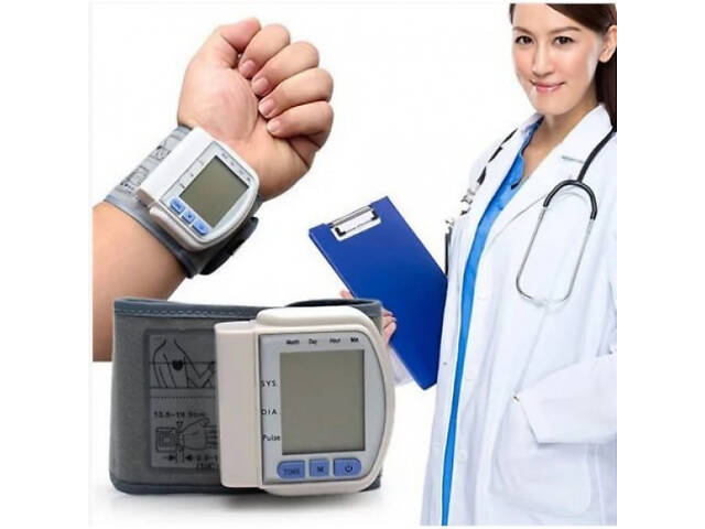 Автоматичний зап'ястний тонометр SmartTech CK-102S електронний для вимірювання тиску - Фото 7